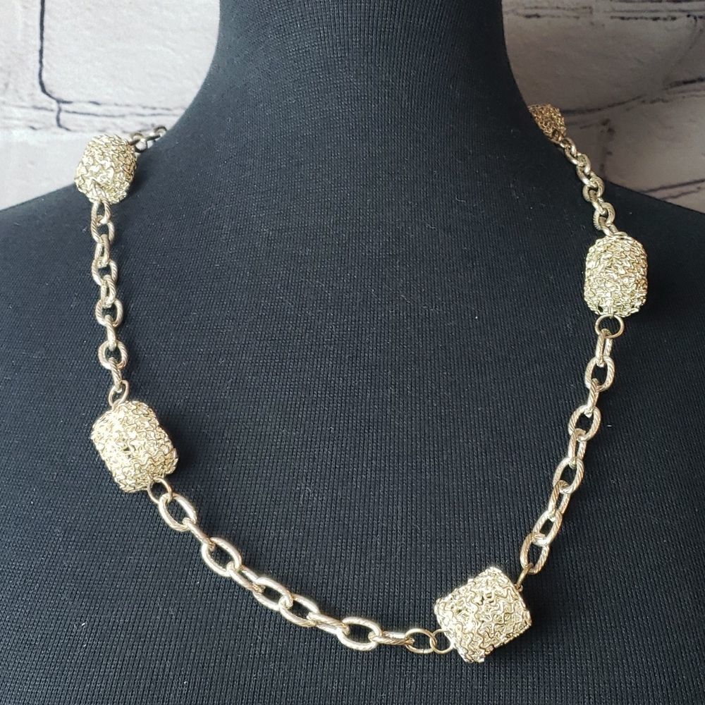 Silver Statement Necklace - Picture 3 of 5